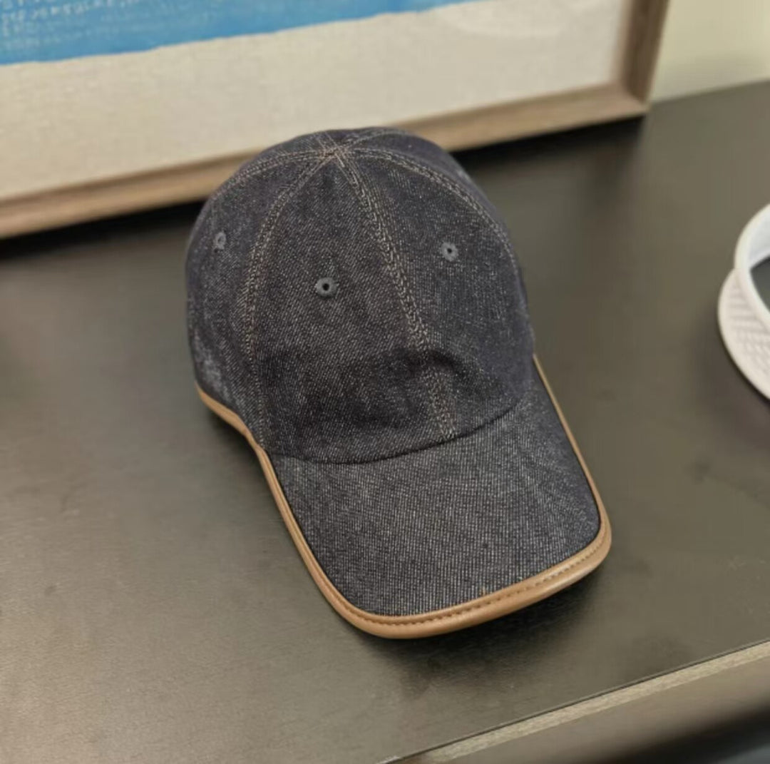 Herren Lässige Denim Baseballkappe Skanto