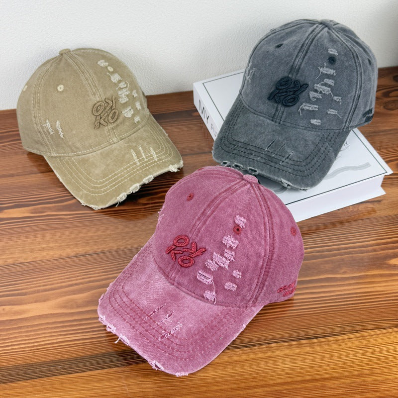 Herren lässige Baseballkappe im Used-Look Skanto 1784270844
