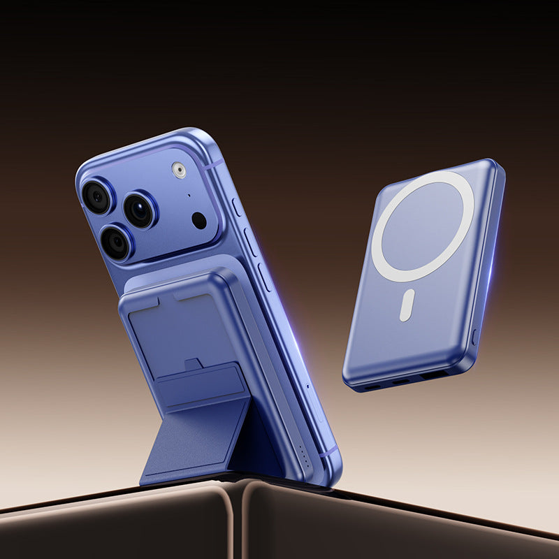 Tragbare MagSafe Powerbank mit Smart Stand und Schnellladefunktion Skanto