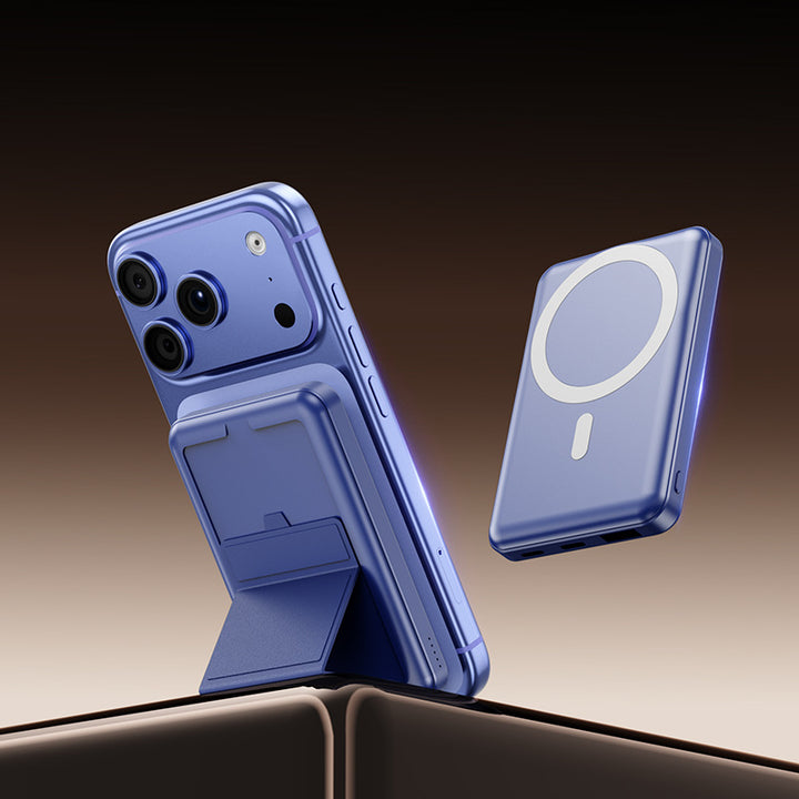 Tragbare MagSafe Powerbank mit Smart Stand und Schnellladefunktion Skanto