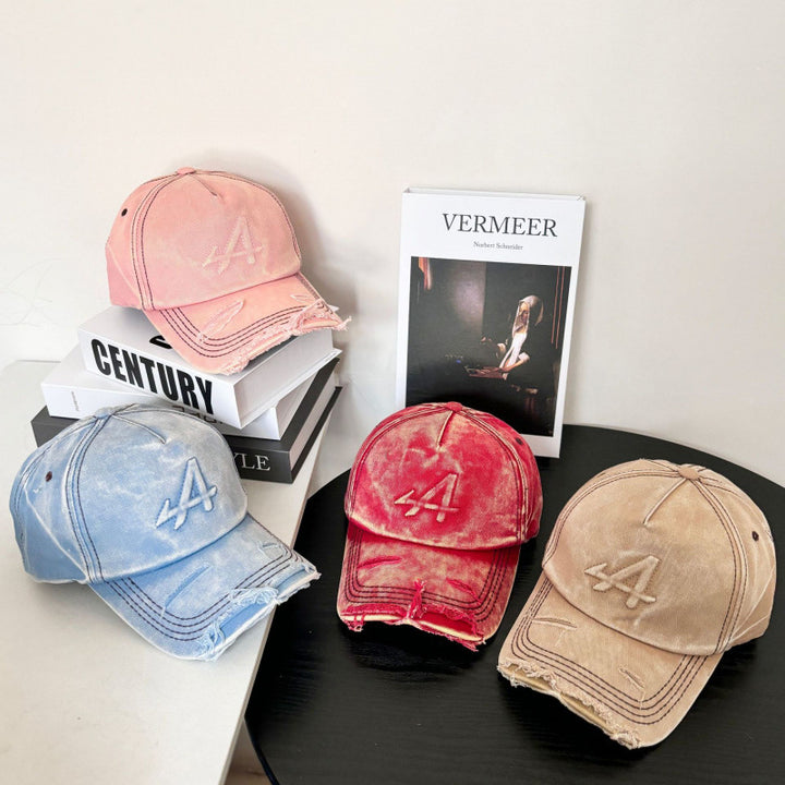Damen Baseball Cap im Used-Look im Vintage-Stil Skanto