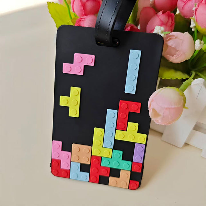 Unisex Retro Puzzle-Kofferanhänger Skanto