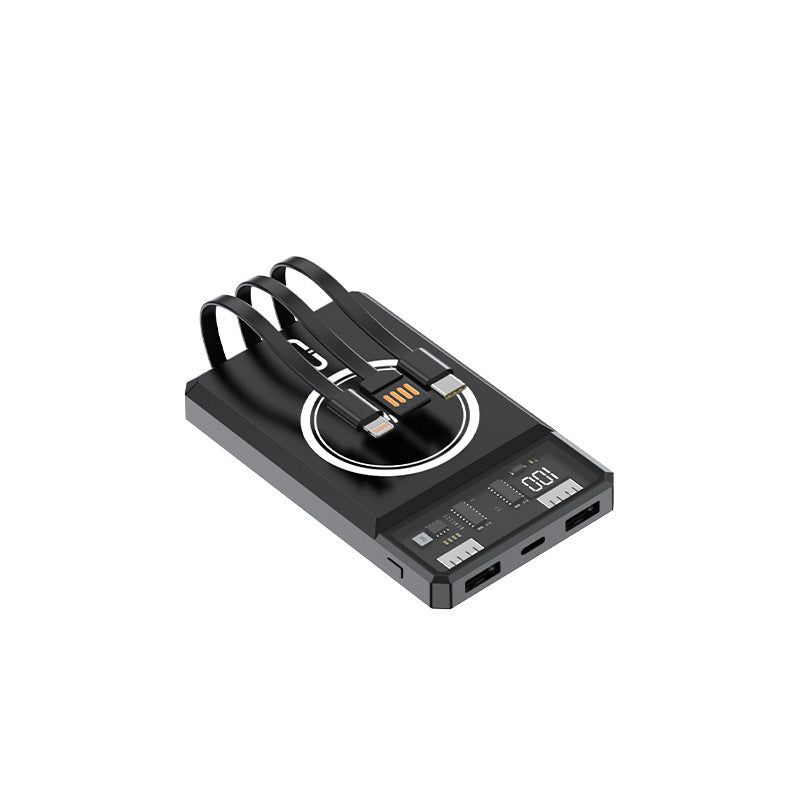Powerbank mit integriertem Licht und Schnellladefunktion Skanto
