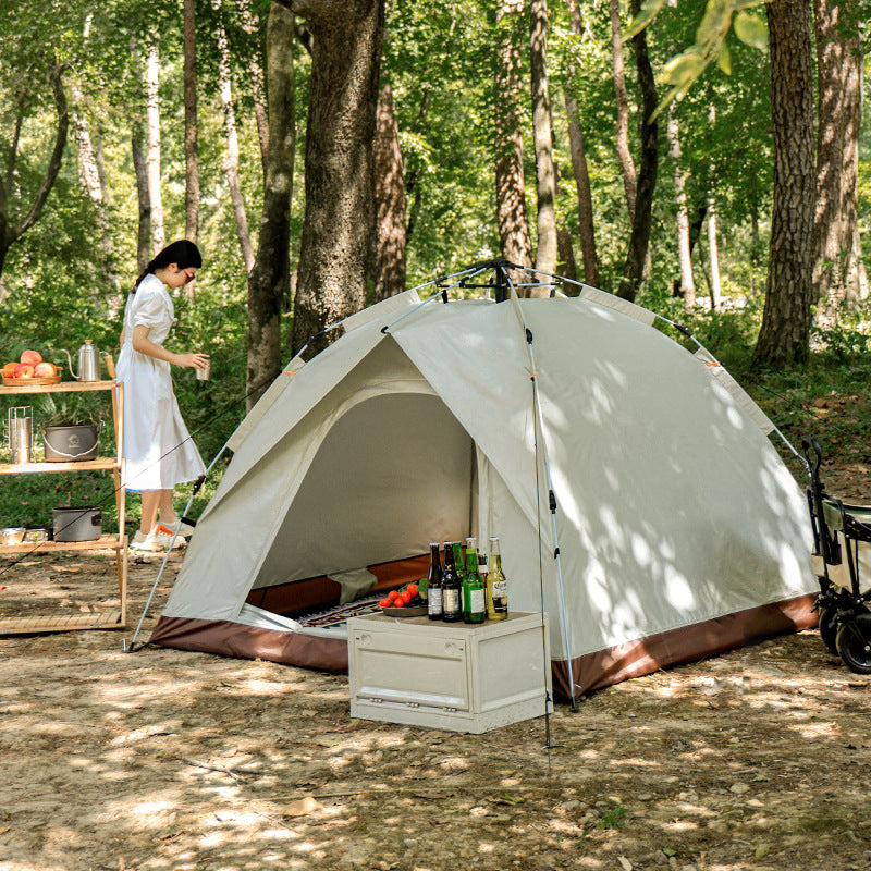 Geräumiges Campingzelt mit wetterfestem Aufbau und einfacher Montage Skanto
