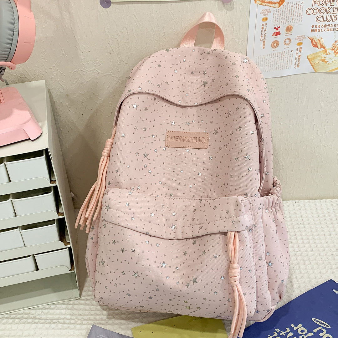 Freizeit-Schulrucksack mit Sternenprint Skanto