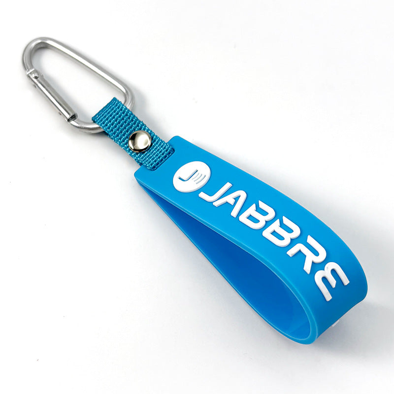 Unisex Vielseitiger Silikon Schlüsselanhänger Halter Kofferanhänger Skanto