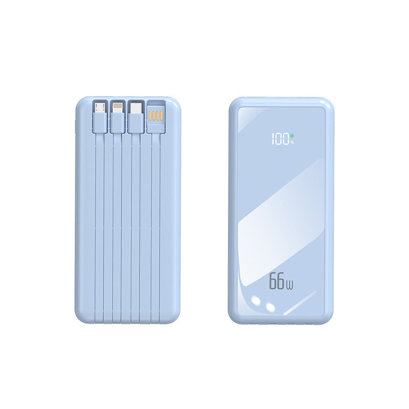 Ultraschlanke Powerbank mit mehreren Ladeoptionen Skanto