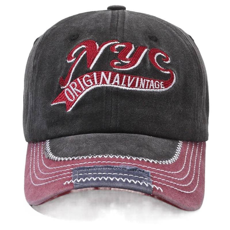 Herren Bestickte Vintage-Kappe Skanto