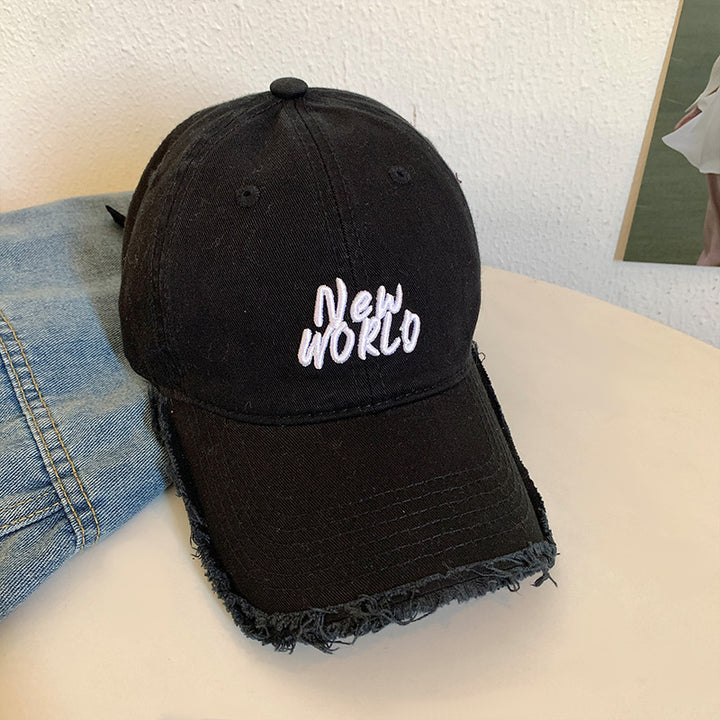 Unisex Distressed Signature Baseballkappe Skanto