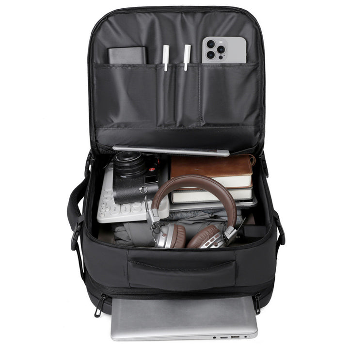 Eleganter Laptop-Rucksack mit durchdachter Organisation und ergonomischen Gurten Skanto