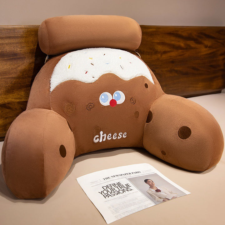 Plüschkissen im Käse-Design Skanto