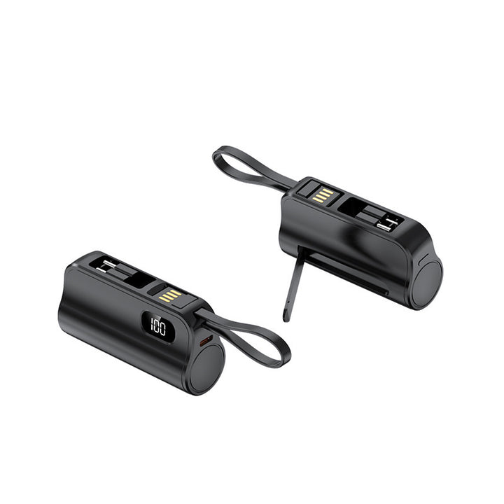 Tragbare Mini-Powerbank mit Digitalanzeige Skanto