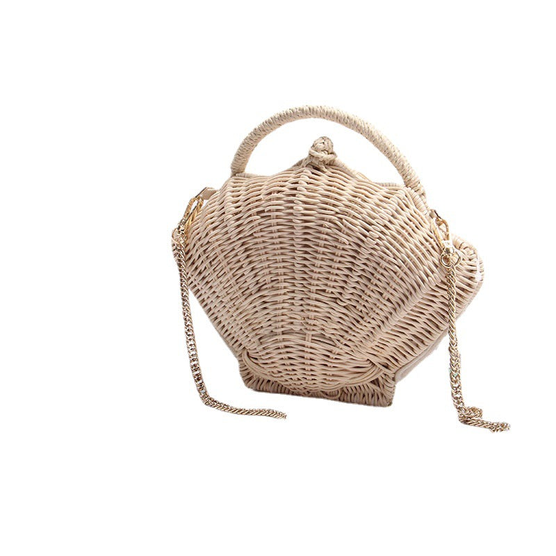Handgemachte Strandtasche im organischen Design Skanto