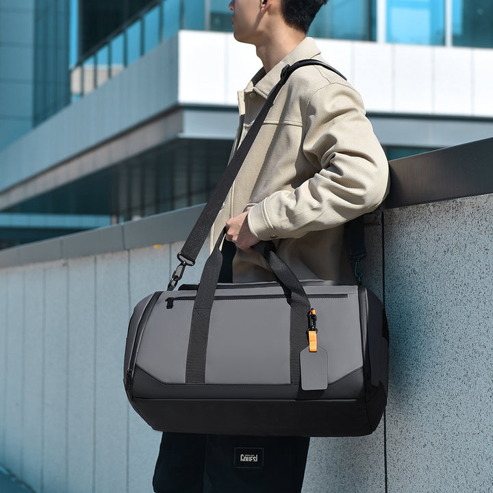 Hochwertige Sport-Reisetasche mit wasserdichtem Material und verstellbarem Schultergurt Skanto