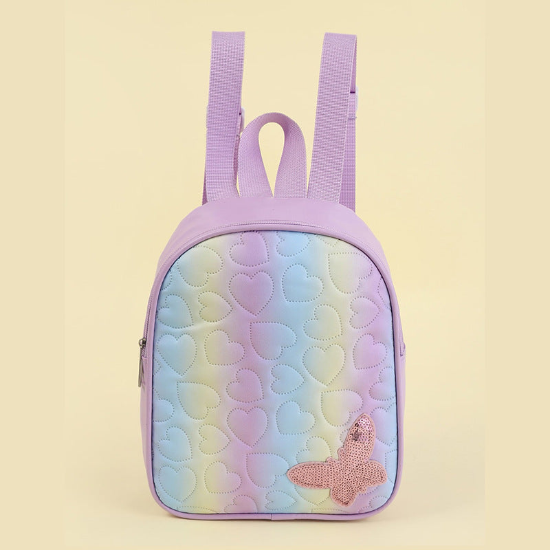 Mini-Rucksack mit Herz-Print Skanto