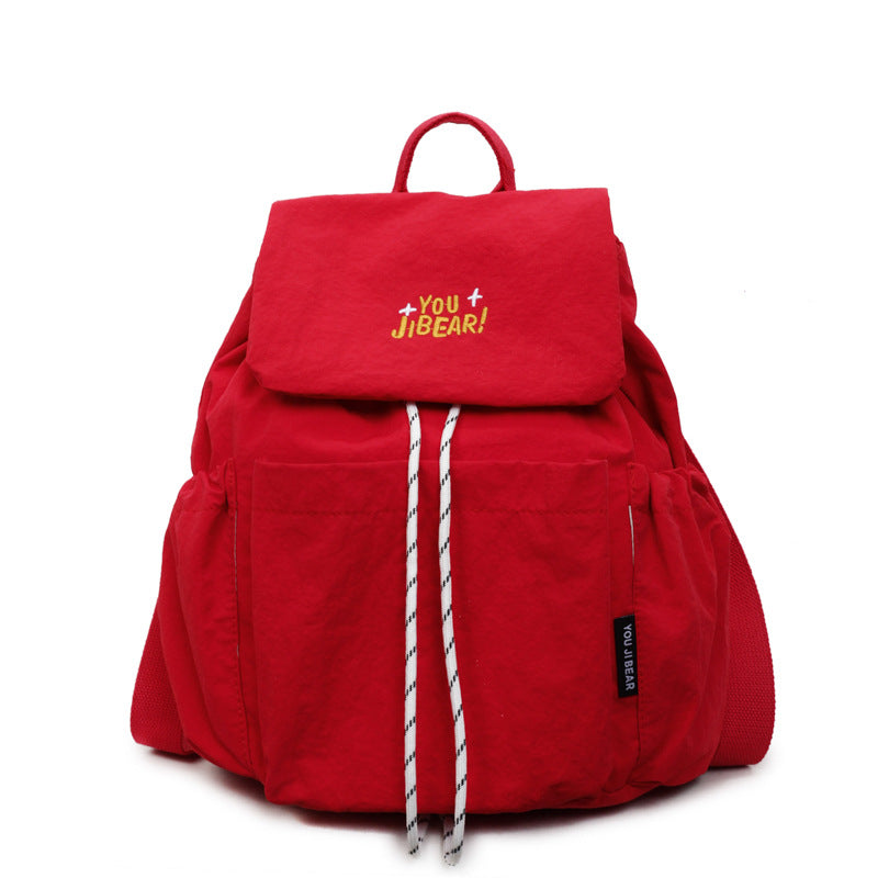 Lässiger Rucksack mit Kordelzug Skanto
