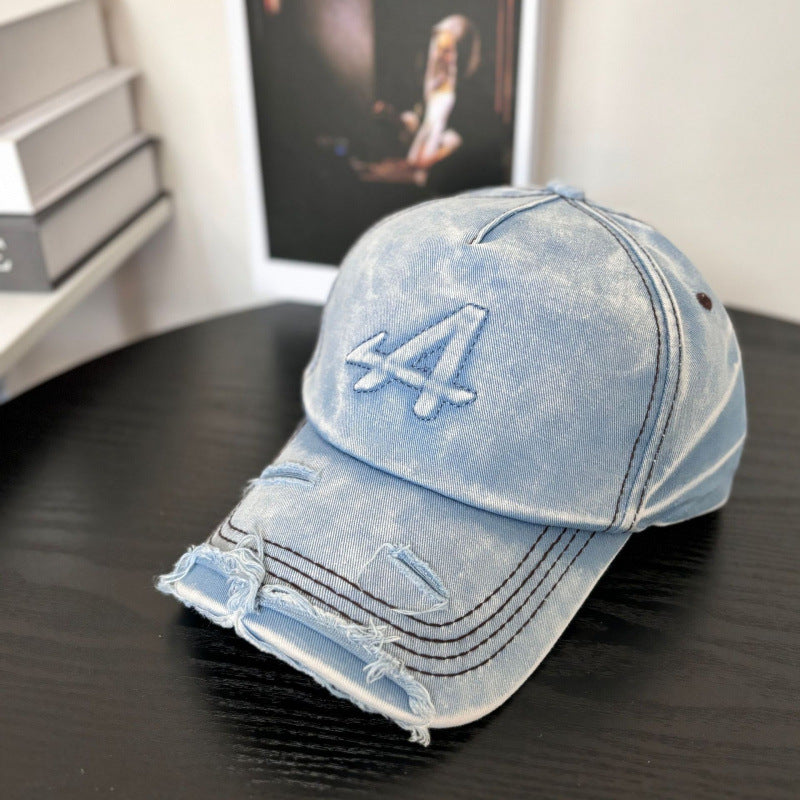 Damen Baseball Cap im Used-Look im Vintage-Stil Skanto
