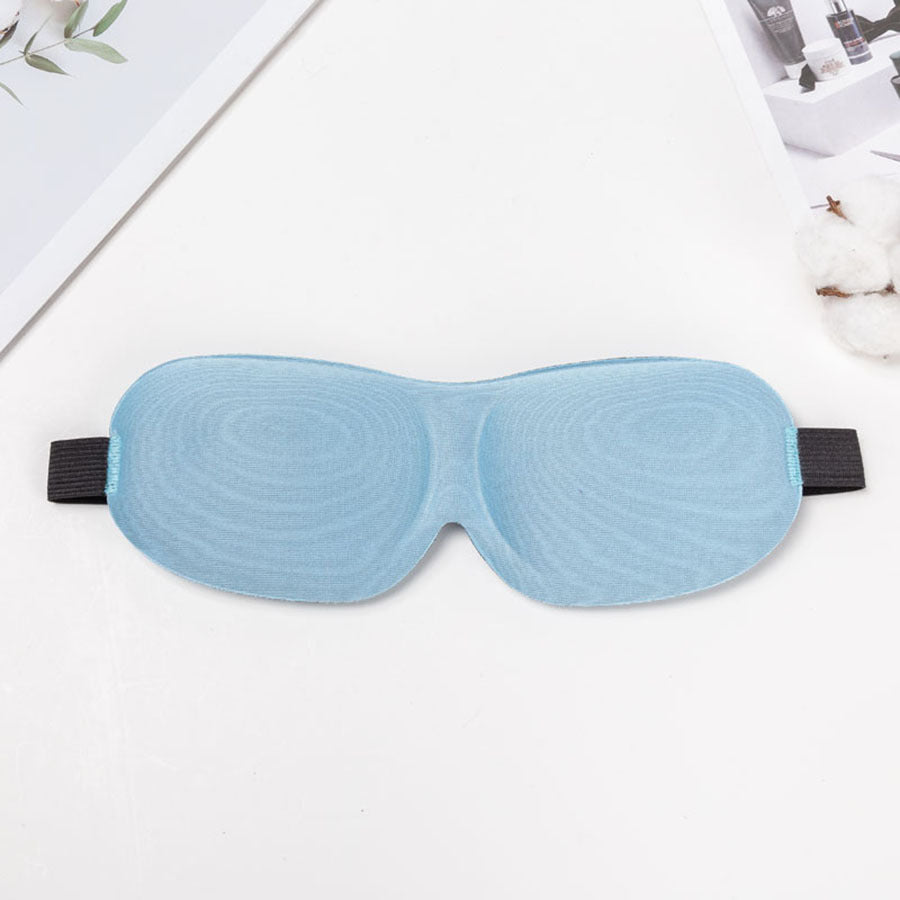 Skanto Unisex lichtblockierende Reisemaske mit thermoplastischer Nylonschale und breitem Komfortband Skanto