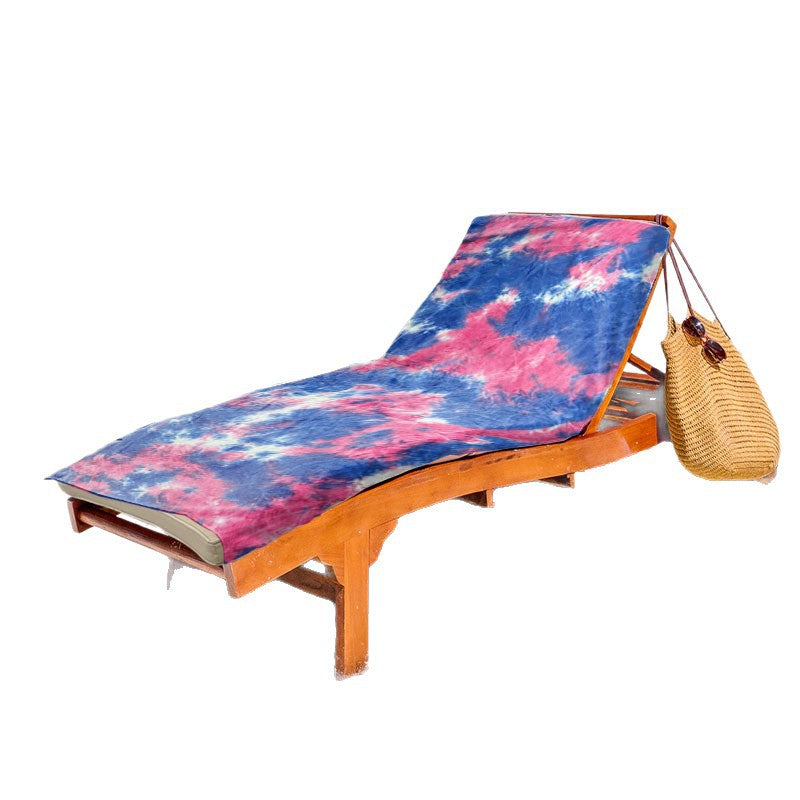 Liegenmatte mit luxuriösem TIE-DYE-Design Skanto