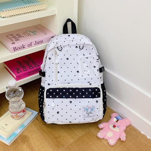 Niedlicher multifunktionaler Schulrucksack mit Tiermuster