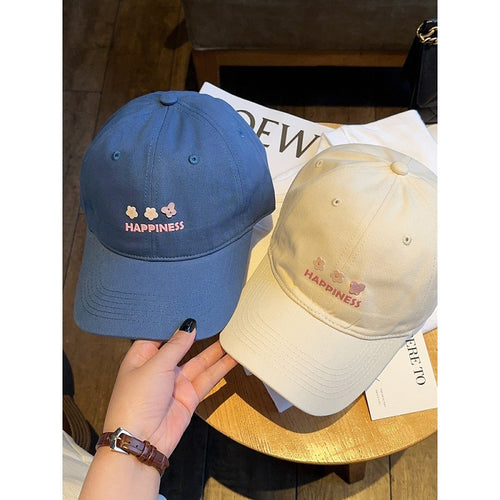 Bestickte Baseballkappe für Damen mit Glücksmotiv Skanto