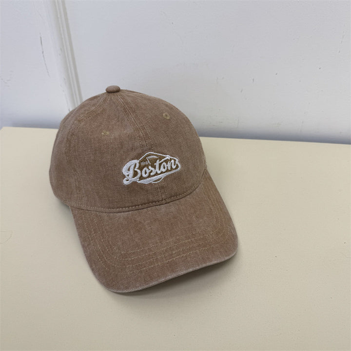 Unisex bestickte Baseball Cap im Vintage-Stil Skanto