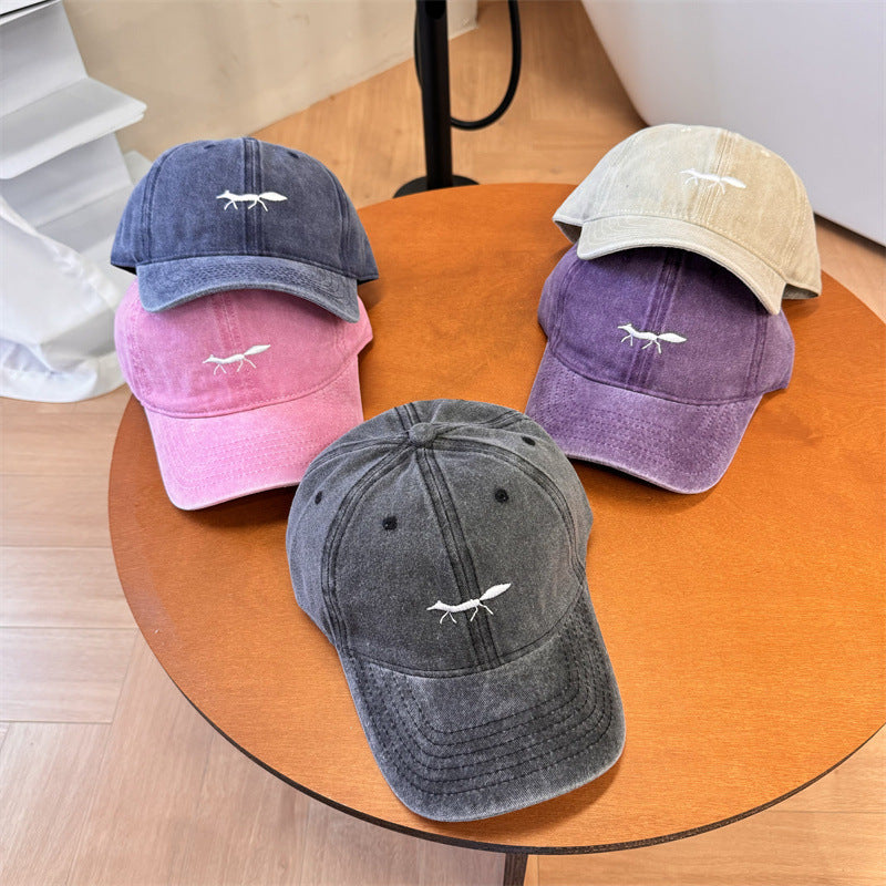 Herren Lässige Grafik Denim-Baseballkappe Skanto