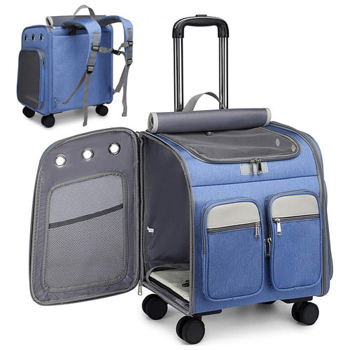 Multifunktionale Reisetasche mit Rollen und Fächern Skanto