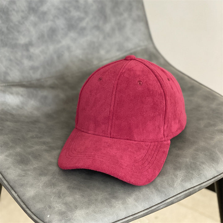 Klassische Herren-Cap mit Wildleder-Optik Skanto