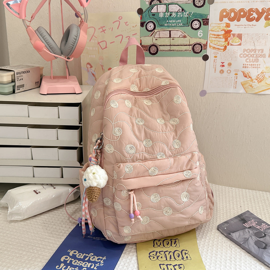 Gesteppter Rucksack Skanto