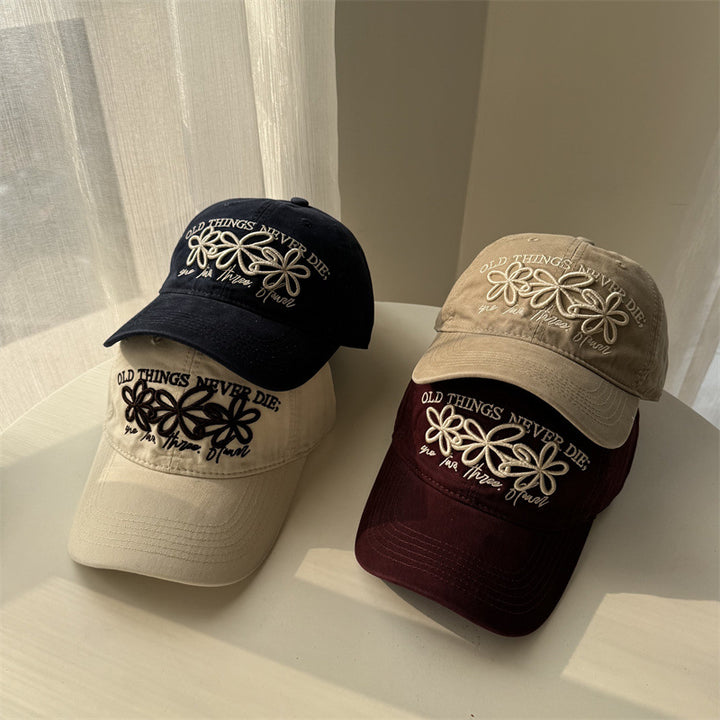 Bestickte Blumen-Baseballkappe für Damen Skanto 1783922211