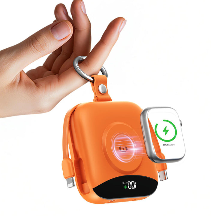 Tragbare kabellose Ladestation mit Powerbank Skanto