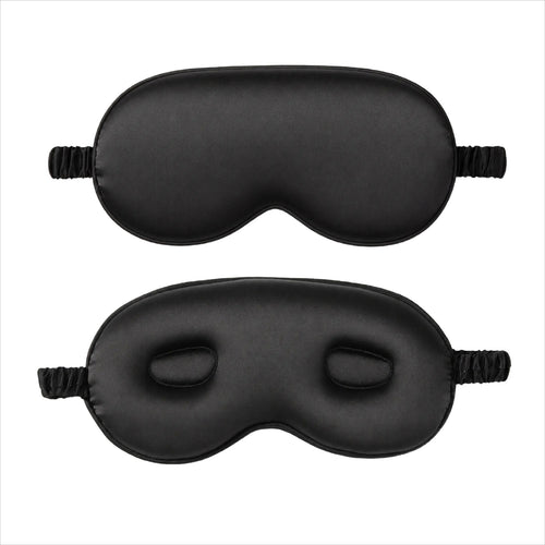 Unisex nan 3D-Augenmaske mit Distanzkammern für Wimpernschutz und elastischem Komfortband Skanto