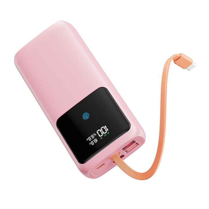 Powerbank mit integriertem LED-Display und Smart-Schnellladeanschluss Skanto