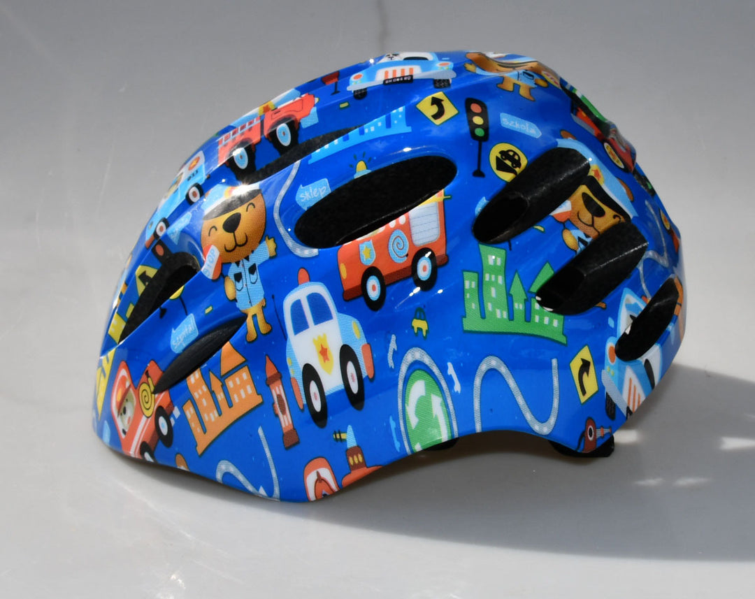 Fahrradhelm für Kinder mit lustigem Design Skanto