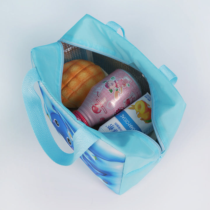 Kühltasche mit verspieltem Katzenmotiv Skanto