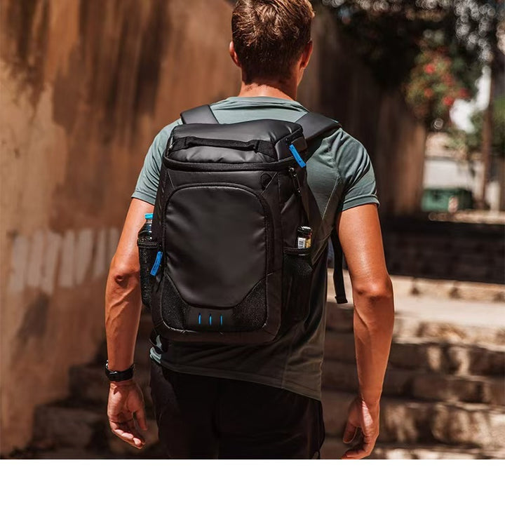 Unisex isolierter Lunch-Rucksack mit Kühlfach, Fronttasche und verstellbaren Schultergurten Skanto