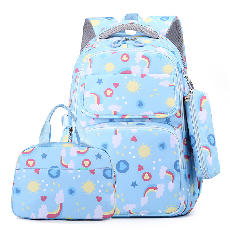 Stylische Schultasche mit abnehmbarem Zubehör Skanto