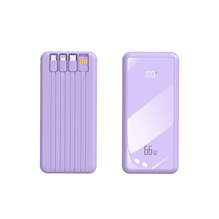 Ultraschlanke Powerbank mit mehreren Ladeoptionen Skanto