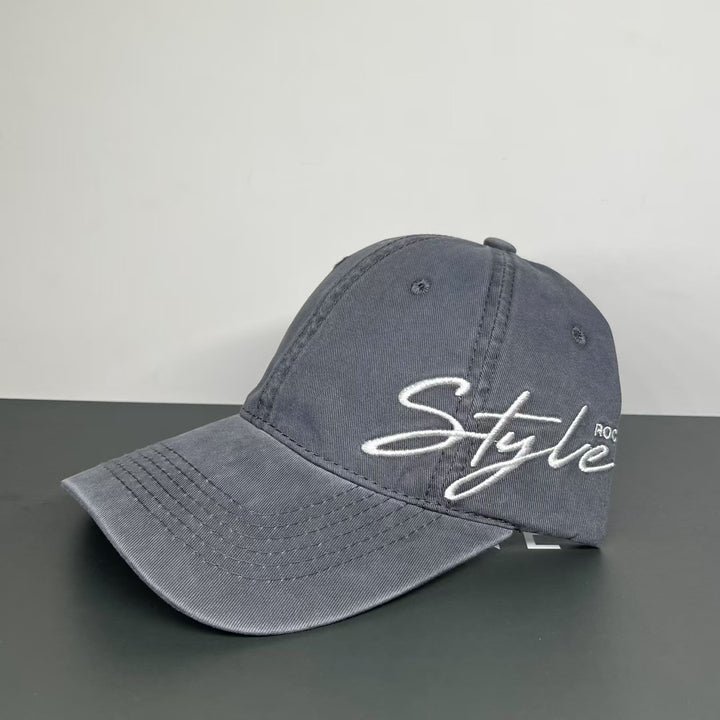 Unisex Signature Script Baseballkappe Skanto