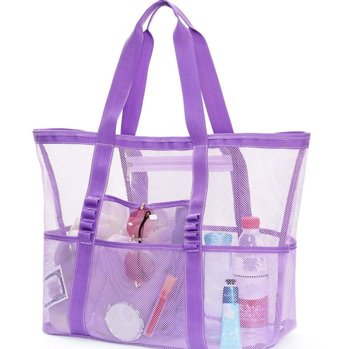 Praktische Strandtasche im Mesh-Design Skanto
