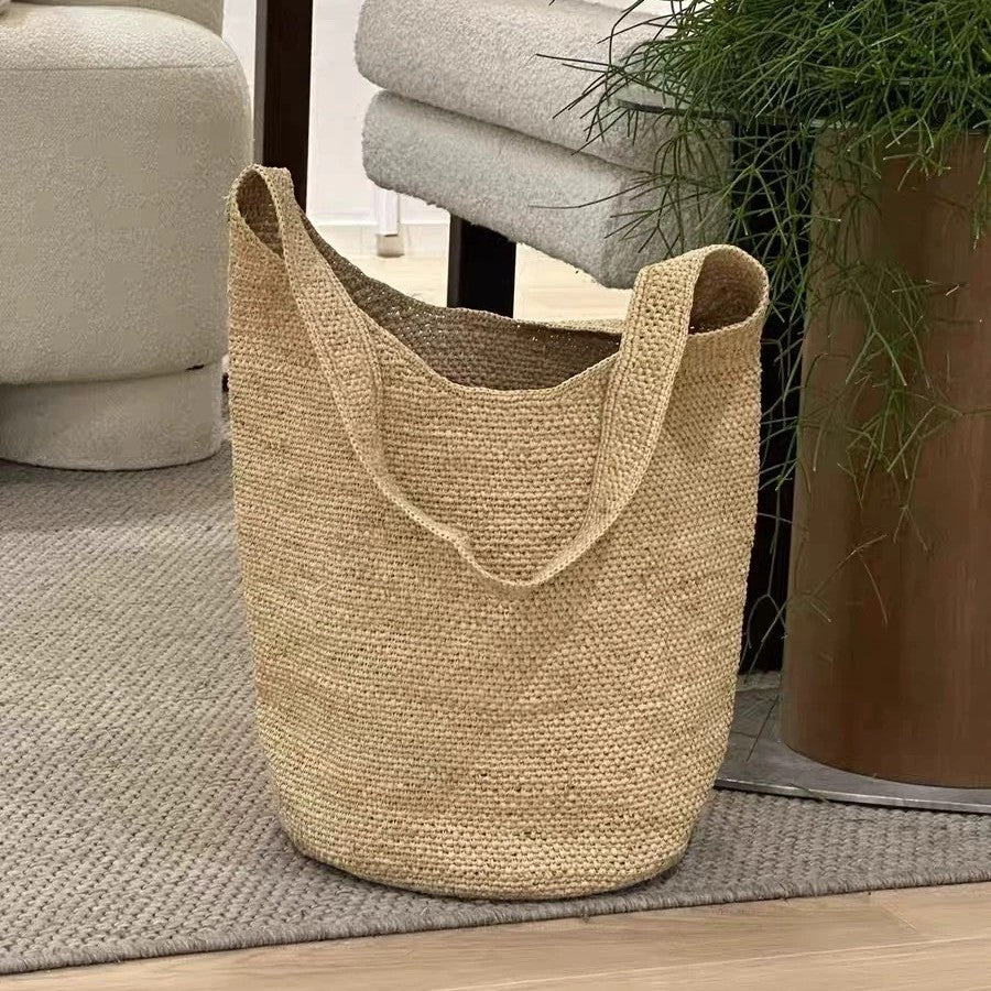 Geräumige Tragetasche aus Naturmaterial Skanto