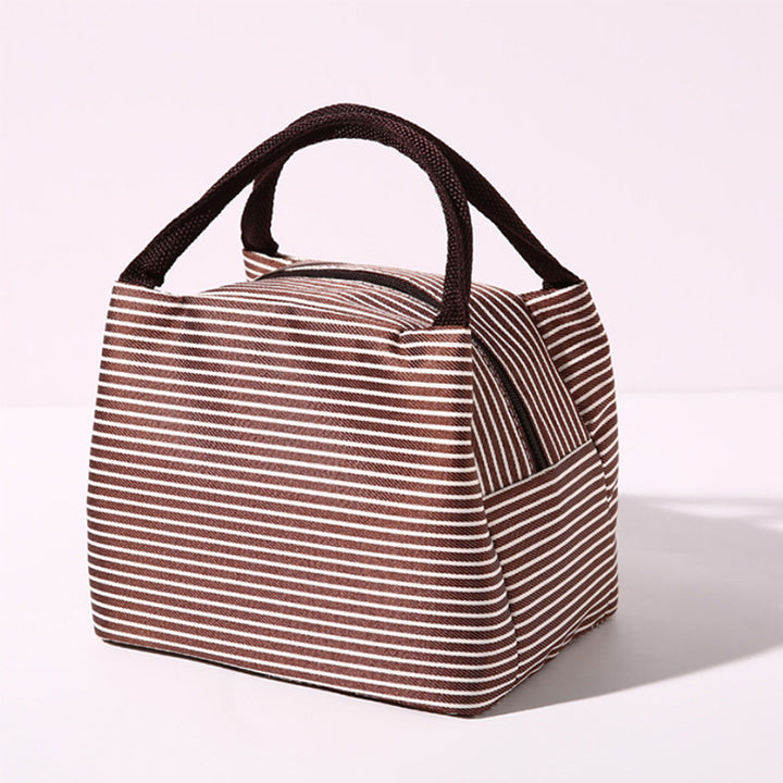 Isolierte Lunchtasche mit stilvollen Streifen Skanto