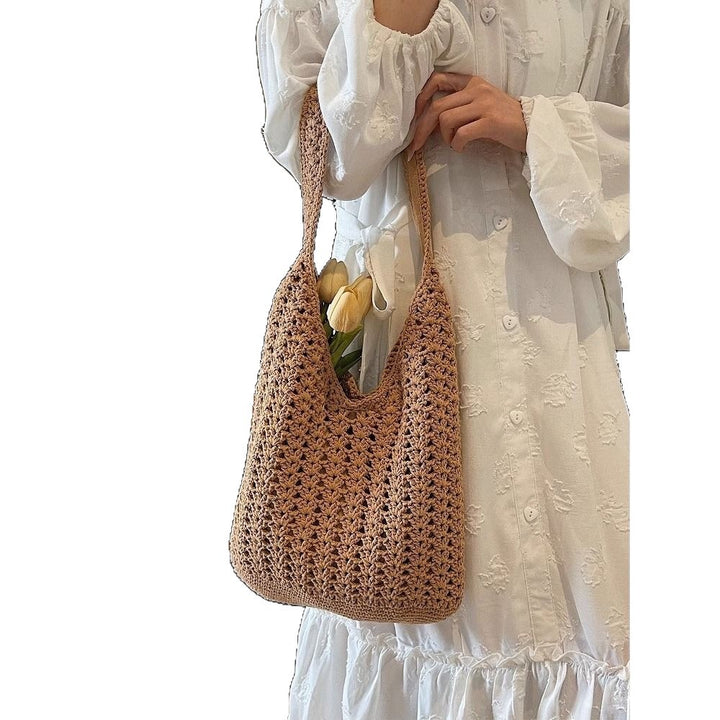 Handgefertigte Makramee-Tasche Skanto