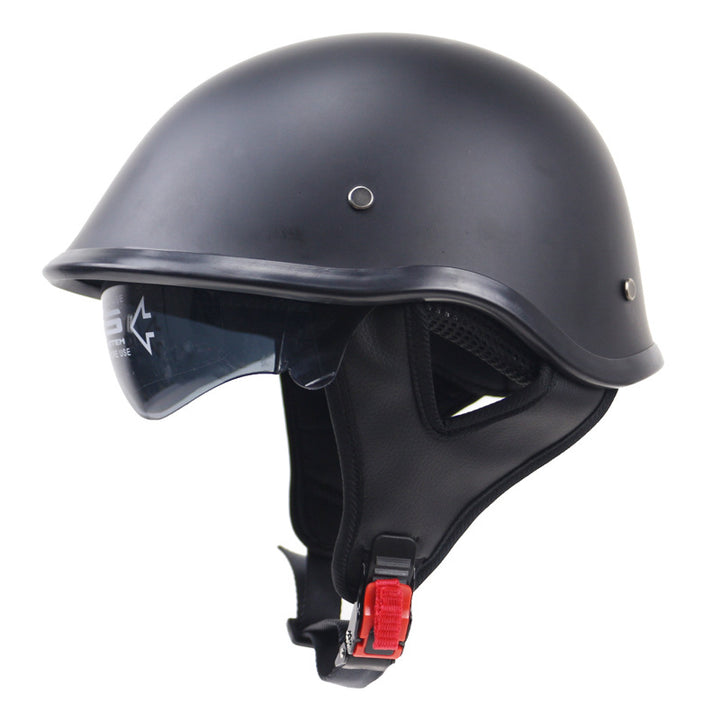 Klassischer leichter Motorradhelm mit verstellbarem Visier Skanto
