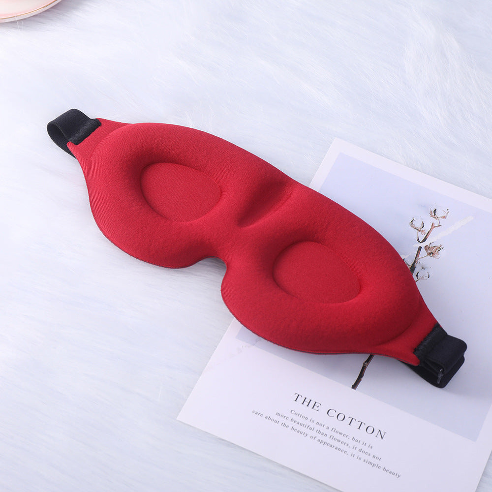 Unisex Ergonomische 3D-Schlafmaske mit konturierten Augenhöhlen und verstellbarem Komfortband Skanto