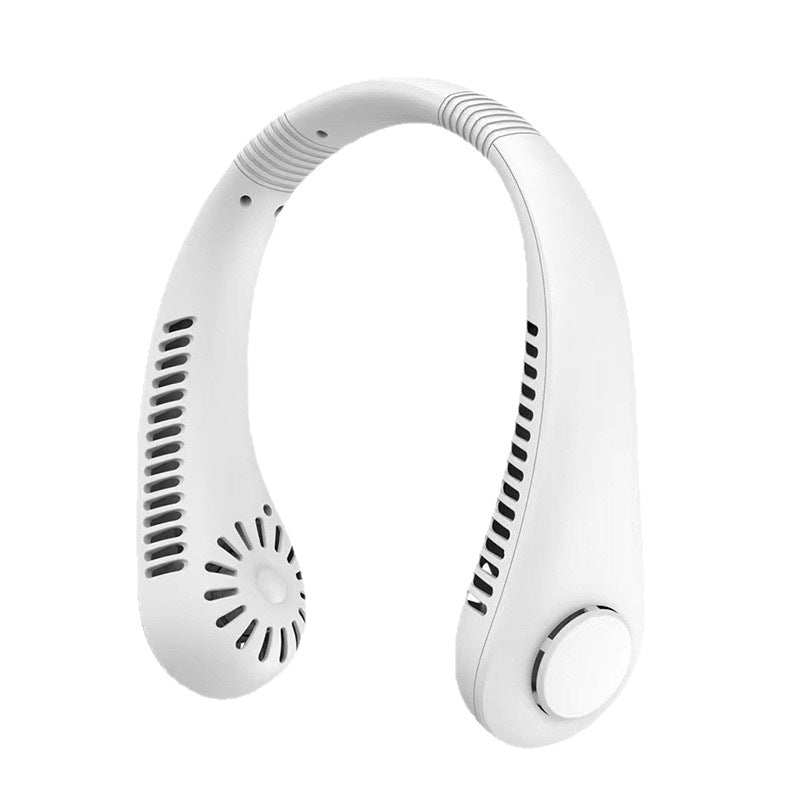 Kühlender Freihand-Nackenventilator mit bürstenlosen Motoren und USB-C wiederaufladbar Skanto