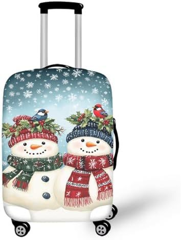 Unisexer nicht-elastischer Kofferbezug mit Pferde- und Sonnenblumenmotiv, strapazierfähiger Stretch-Schutz für Hartschalen-Trolley mit Reißverschluss Skanto