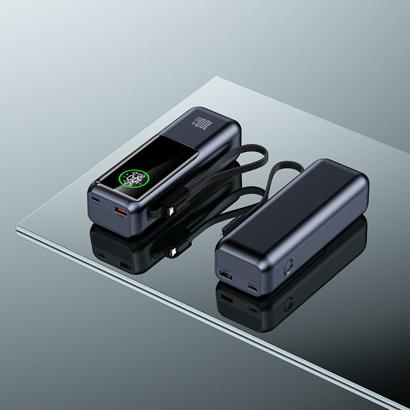 Powerbank mit innovativer Multifunktionalität und digitalem Smart Display Skanto