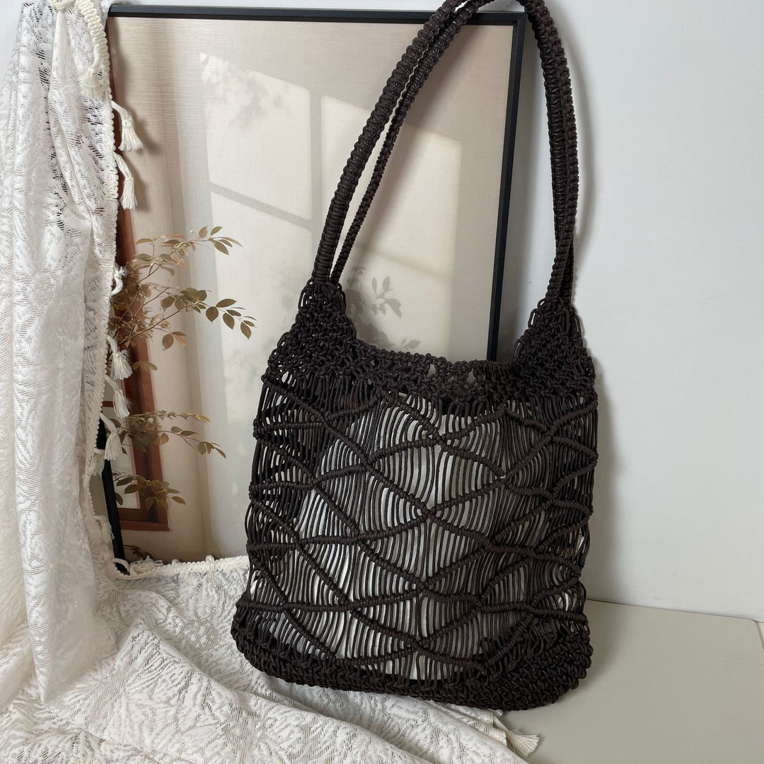 Stylische Makramee-Tasche Skanto
